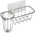 HULISEN 3-in-1 Sponge Holder for Kitchen Sink - Image 8