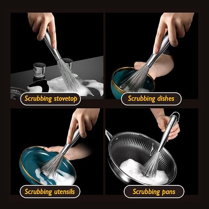 Stainless Steel Dish Brush - Image 5