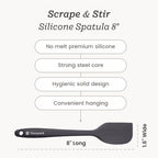 Starpack 'Scrape & Stir' Silicone Spatula - Image 4