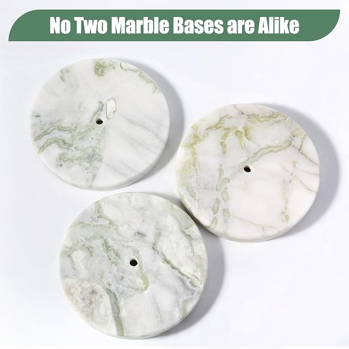 Koville Genuine Marble Paper Towel Holder Countertop, - Image 5