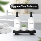 KASUNTING Hand Soap Dispenser for Kitchen, Bathroom Soap Dispenser Set - Image 6