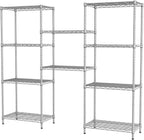 SINGAYE Shelf Wire Shelving Adjustable Storage Shelves Rack Standing Units - Image 8