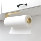 theaoo Paper Towel Holder Under Cabinet, One-Handed Tear Wall Mount Paper Towel - Image 7