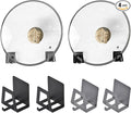 Pot Lid Holders Organizer Wall-Mounted Hook Rack Holder Organizers Inside by Unknown