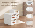 Homsorout Stackable Storage Drawers - Image 6