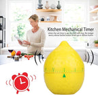 Lemon Mechanical Kitchen Timer, Cute Lemon Timer - Image 5
