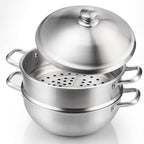 Delarlo Tri-Ply Stainless Steel 12 Inch Everyday Pan by DELARLOCOOKWARE