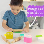 8-Inch Premium Kids Mini Rolling Pins Splinter-Free, Non-Stick Hardwood - Image 6
