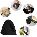 Vaincre 4PCS Silicone Oven Mitts Heat Resistant, Silicone Potholders - Image 6