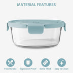 30oz Glass Meal Prep Containers - Image 7