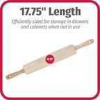 GoodCook Classic Wooden Rolling Pin - Image 7