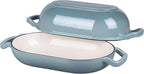 VORRINGARD Enameled Cast Iron Sourdough Bread Oven, Dutch Oven, Loaf Cast Iron - Image 5