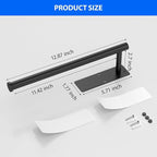 Paper Towel Holder Under Cabinet, Self-Adhesive, No Drilling, Stainless Steel - Image 5