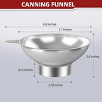 Canning Funnel with Strainer - Image 5