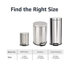 Amazon Basics Round Cylindrical Trash Can - Image 5