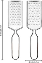 4 PCS Cheese Grater, Stainless Steel Cheese Shredder, Lemon Vegetable Slicer - Image 6