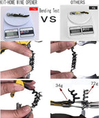 Professional Waiter Corkscrew Wine Openers Set, Heavy Duty Stainless Steel - Image 4