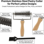 Pastry Lattice Roller Cutter - Image 3