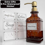 GLADPURE Soap Dispenser 2 Pack, Hand Soap Dispensers - Image 4