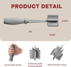2 Pcs Meat Chopper, Hamburger Grinder, Premium Heat Resistant Smasher - Image 2