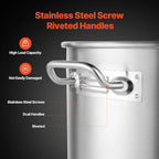 VEVOR Stainless Steel Stockpot, 84 Quart Large Cooking Pots, Cookware Sauce Pot - Image 5
