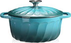 Enameled Cast Iron Dutch Oven by NSIRONS