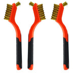 3Pcs Small Brass Wire Cleaning Brushes Set by XDMTWLKJ