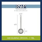 RSVP International Endurance Kitchen Collection Open Stock Measuring Spoon - Image 7