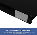 HBlife 6 Black Shelf Dividers, Vertical Purse Organizer - Image 8