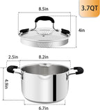 Rorence Stainless Steel Stock Pot - Image 4