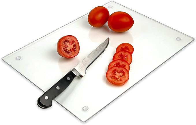 Tempered Glass Cutting Board – Long Lasting Clear Glass – Scratch Resistant - Image 2