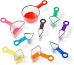 hand2mind Rainbow Fraction Measuring Cups, Kids Montessori Kitchen Tools - Image 5