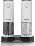Electric Salt and Pepper Grinder Set, Rechargeable by Unknown
