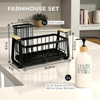 Kitchen Dish Soap Farmhouse Dispenser Set - Image 2