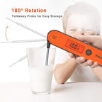 Inkbird Instant Read Meat Thermometer IHT-1P, Digital Waterproof Rechargeable - Image 6