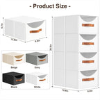 Homsorout Stackable Storage Drawers - Image 3