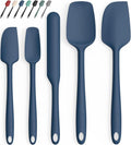 Coukre Silicone Spatula Set of 5, High Temperature Resistant, Food Grade by Coukre