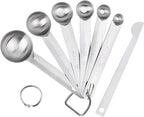 Upgrade Stainless Steel Measuring Spoons Set, Small Tablespoon, Set 6 by Aovchei