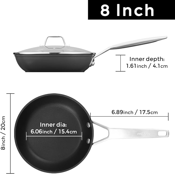 MsMk 8 inch Small Frying Pan - Image 7