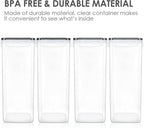 Vtopmart Extra Large Tall Airtight Food Storage Containers, 4 Pieces 5.9qt/6.5L - Image 4