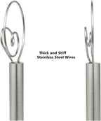 Jillmo Danish Dough Whisk, 12 inch Stainless Steel Bread Whisk, 2 Pack - Image 4