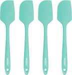 4 Pcs Silicone Spatula Set, 11.4 In, 600°F Heat Resistant Rubber Spatulas by Unknown