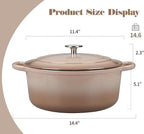 EDGING CASTING Enameled Dutch Ovens Cast Iron Dutch Oven Pot - Image 2