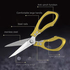 Heavy Duty Sharp Kitchen Scissors, Bread - Image 4