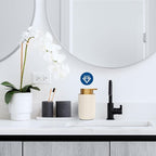 Ceramic Foaming Soap Dispenser, 12 oz Bathroom Foam Hand Soap Dispenser - Image 5