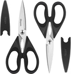 iBayam Black Kitchen Scissors by iBayamDirect