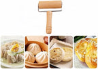 Stainless Steel & Beechwood Rolling Pin - Image 6