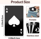 40Pcs Ace of Spades Bottle Openers, Poker Card Bottle Openers Portable - Image 2