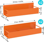 HuggieGems 4 Pack Magnetic Spice Storage Rack Organizer - Image 7