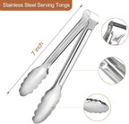 6 Pack Serving Tongs Kitchen Tongs, Buffet Tongs, Stainless Steel Food Tong - Image 2
